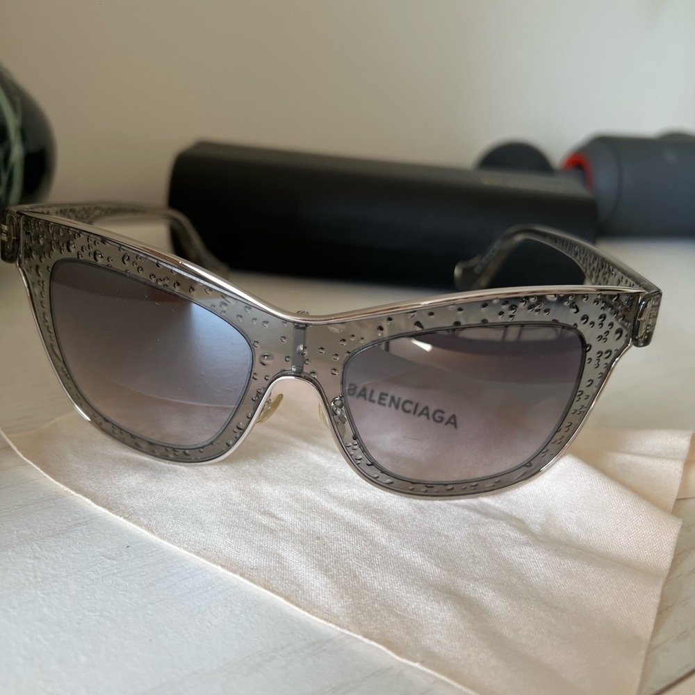 Balenciaga Gray Women's Sunglasses